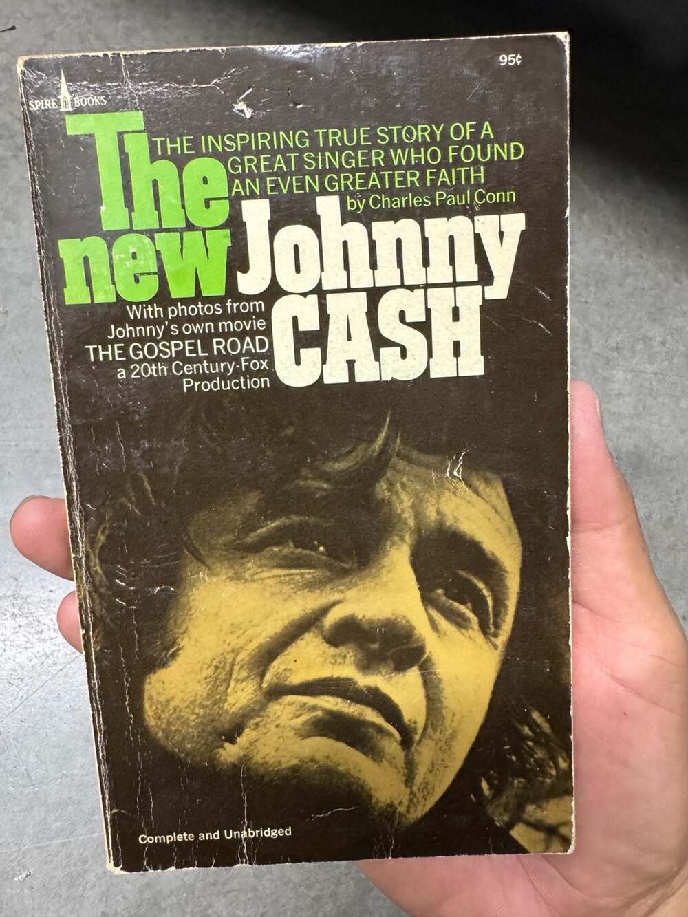 The New Johnny Cash by Charles Paul Conn Paperback Book Spire Books